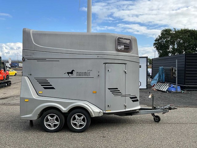 2002 humbaur hp2000pm maximus plus paardentrailer wg-hp-95 - afbeelding 23 van  26