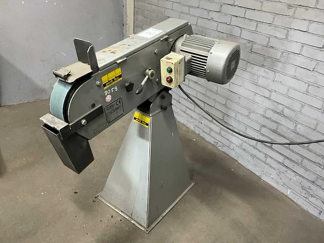 2002 huvema hu75x200 z bandschuurmachine - afbeelding 1 van  5