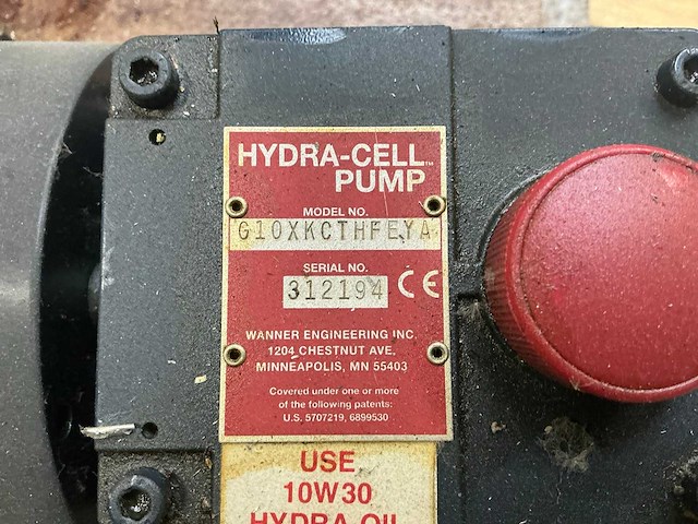 2002 hydra-cell g10xkcthfeya waterpomp - afbeelding 3 van  5