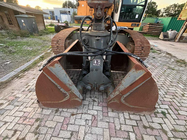 2002 hydraulische schalenknijper lh100 knijperbak - afbeelding 1 van  9
