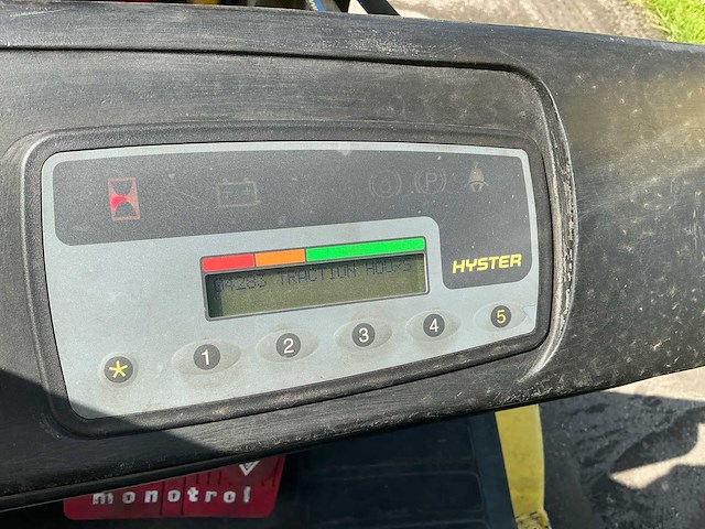 2002 hyster j2.50 xm-717 vorkheftruck - afbeelding 3 van  12