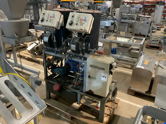 2002 interclean teha industriële duo hogedrukreiniger - afbeelding 1 van  6