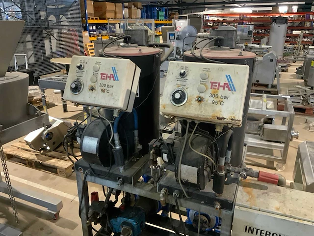 2002 interclean teha industriële duo hogedrukreiniger - afbeelding 2 van  6