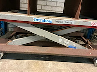 2002 intraboss fe 1200 elektrische schaarheftafel - afbeelding 4 van  8