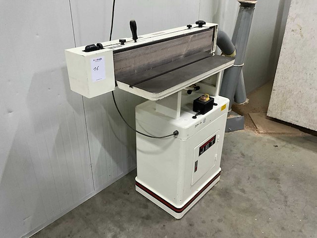 2002 jet ehvs-80cs bandschuurmachine - afbeelding 3 van  9