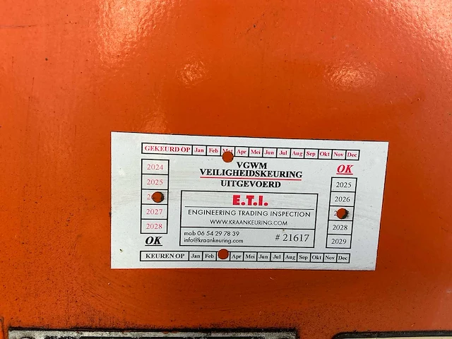 2002 jlg lift 460sj hoogwerker - afbeelding 20 van  36