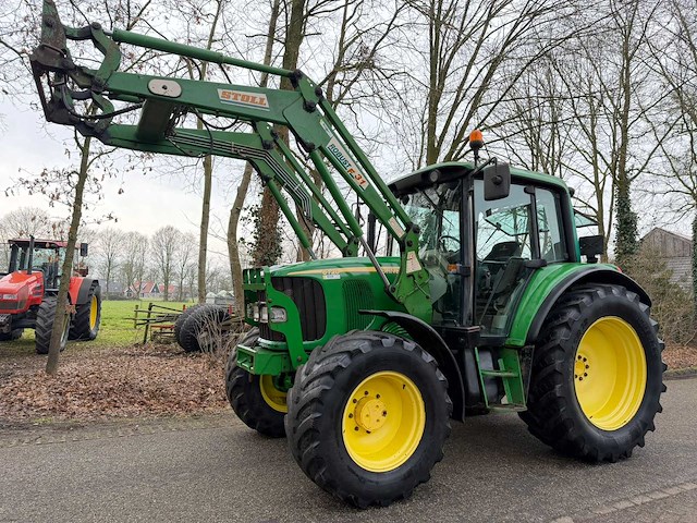 2002 john deere 6120 vierwielaangedreven landbouwtractor - afbeelding 6 van  12