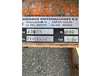 2002 jongerius j300k snow pusher - afbeelding 4 van  4