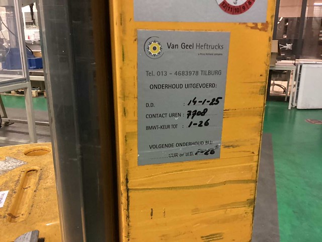 2002 jungheinrich ejc 16 stapelaar - afbeelding 23 van  29