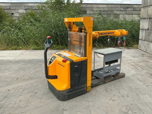 2002 jungheinrich ejc16 stapelaar / machineheffer - afbeelding 12 van  12