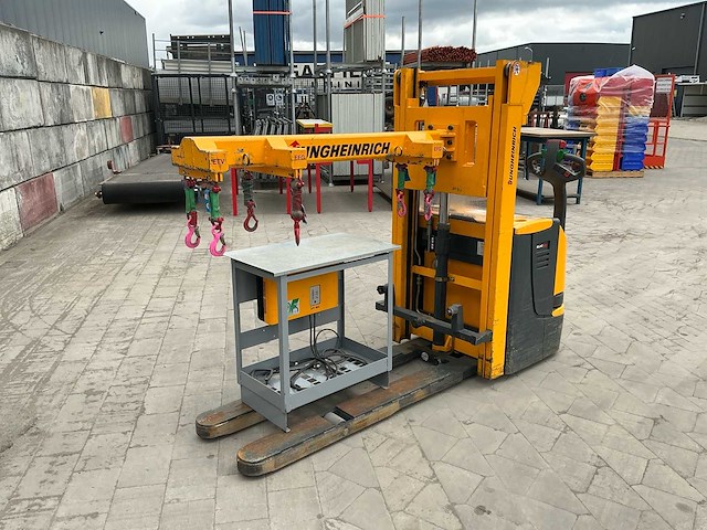 2002 jungheinrich ejc16 stapelaar / machineheffer - afbeelding 1 van  5