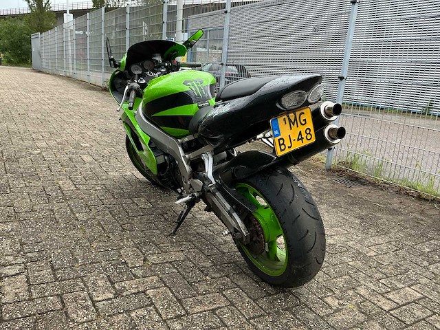 2002 kawasaki sport ninja zx-9r motorfiets - afbeelding 21 van  23