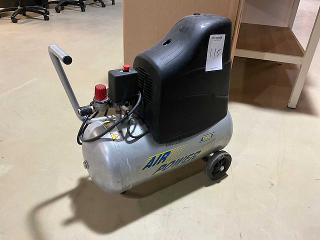 2002 kinzo airpower luchtcompressor - afbeelding 1 van  5