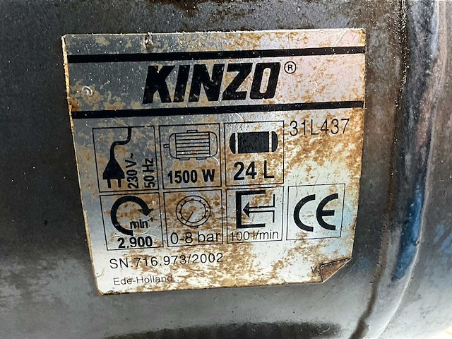 2002 kinzo zuigercompressor - afbeelding 4 van  4