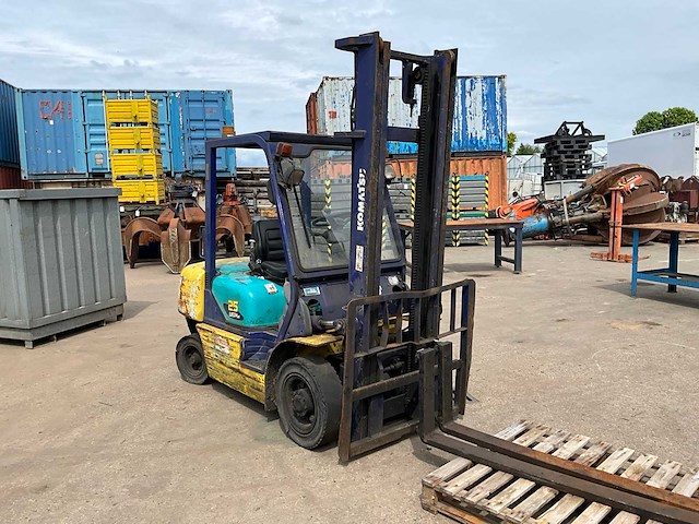 2002 komatsu fd25t-14 vorkheftruck - afbeelding 7 van  13