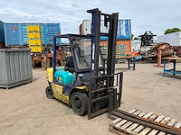 2002 komatsu fd25t-14 vorkheftruck - afbeelding 7 van  13