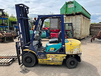 2002 komatsu fd25t-14 vorkheftruck - afbeelding 11 van  13