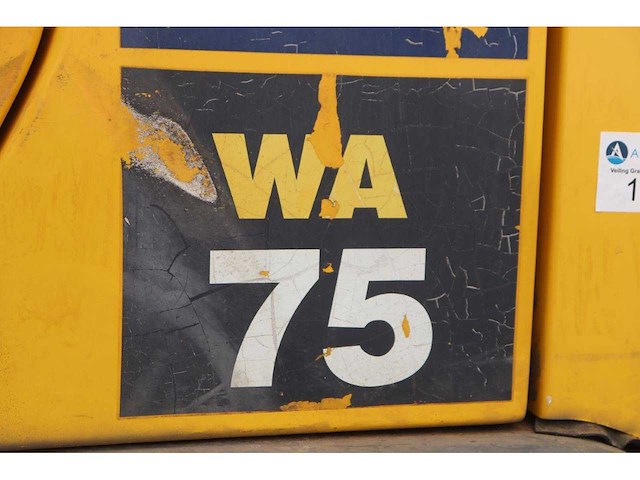2002 komatsu wa 75-3 shovel - afbeelding 11 van  23