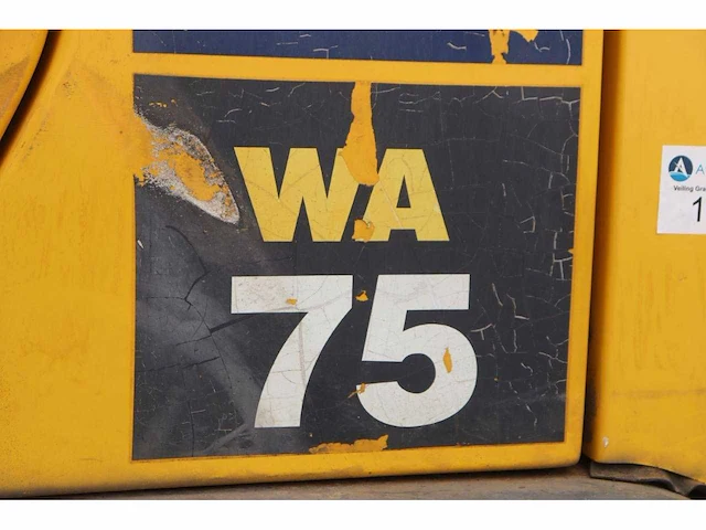 2002 komatsu wa 75-3 shovel - afbeelding 12 van  24