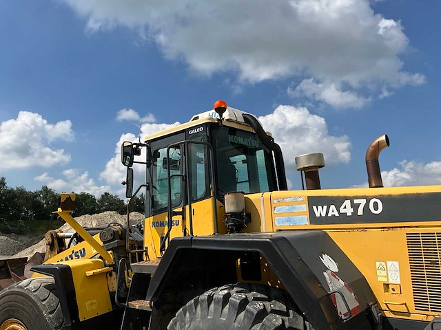 2002 komatsu wa470 - 5h shovel / wiellader - afbeelding 14 van  39