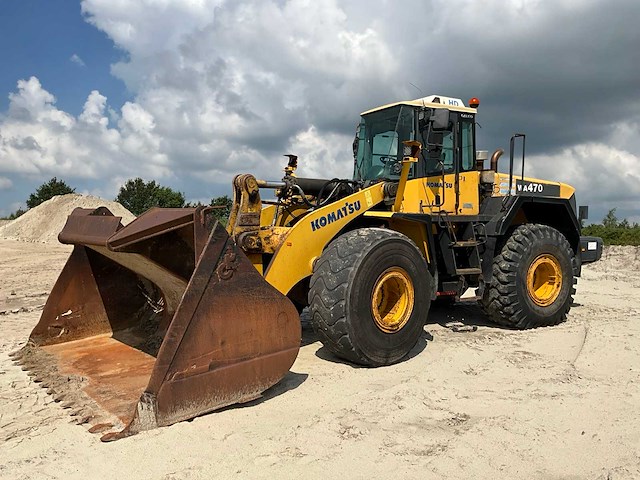 2002 komatsu wa470 - 5h shovel / wiellader - afbeelding 12 van  39