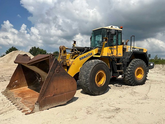 2002 komatsu wa470 - 5h shovel / wiellader - afbeelding 1 van  39