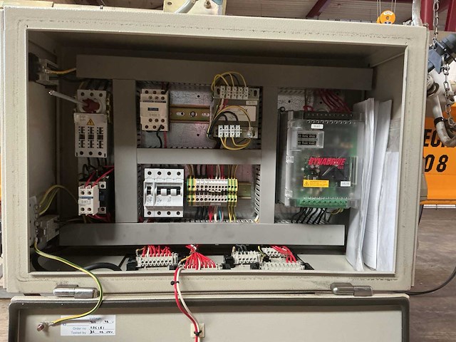 2002 konecranes 2.000 kg x 14,88 m bovenloopkraan - afbeelding 4 van  18