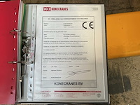 2002 konecranes 2.000 kg x 14,88 m bovenloopkraan - afbeelding 7 van  18