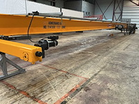 2002 konecranes 2.000 kg x 14,88 m bovenloopkraan