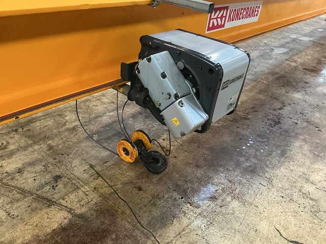 2002 konecranes 2.000 kg x 14,88 m bovenloopkraan - afbeelding 15 van  18