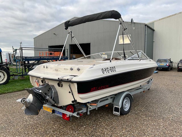 2002 larson lx1210 speedboot - afbeelding 43 van  47