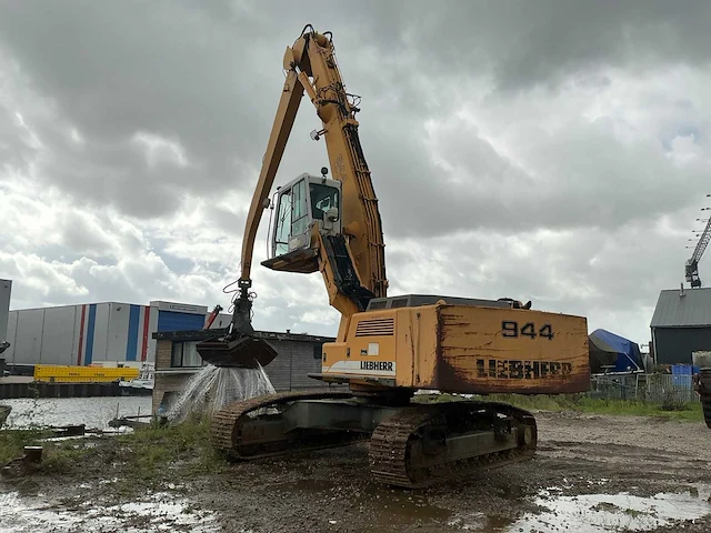 2002 liebherr r944bew litronic rups overslagkraan - afbeelding 1 van  51