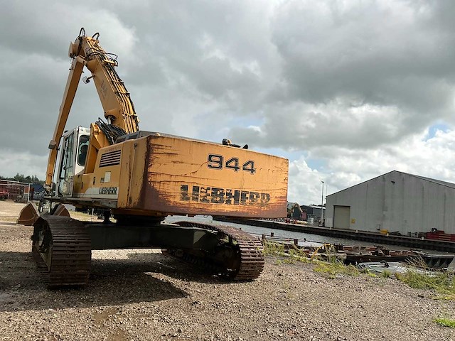 2002 liebherr r944bew litronic rups overslagkraan - afbeelding 16 van  56