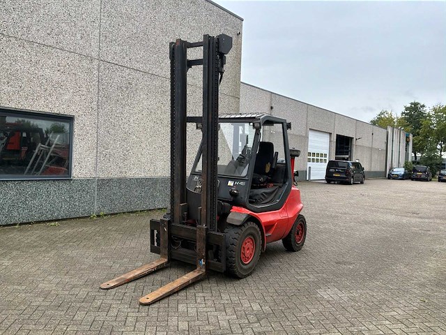 2002 linde h45t-04 vorkheftruck - afbeelding 1 van  25