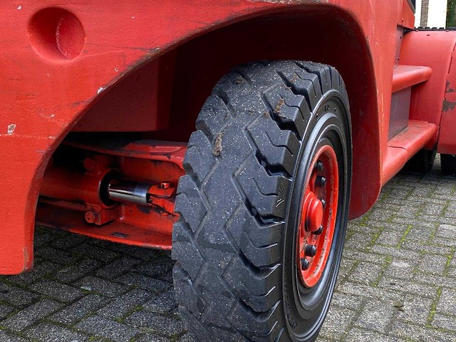 2002 linde h80t vorkheftruck - afbeelding 2 van  36