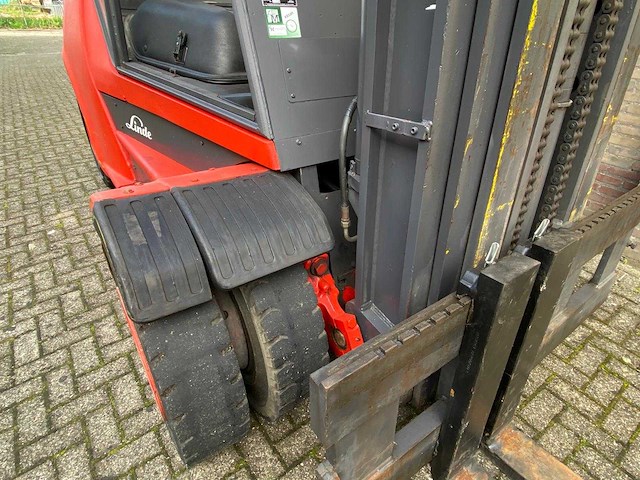 2002 linde h80t vorkheftruck - afbeelding 9 van  36