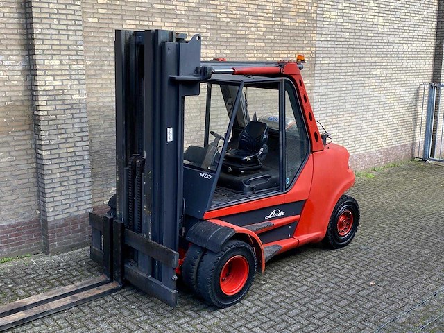 2002 linde h80t vorkheftruck - afbeelding 19 van  36