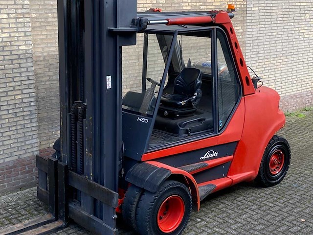 2002 linde h80t vorkheftruck - afbeelding 20 van  36
