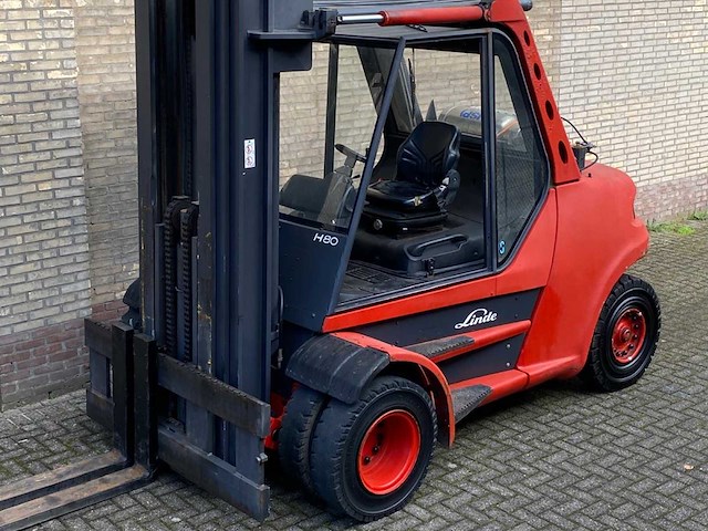 2002 linde h80t vorkheftruck - afbeelding 21 van  36