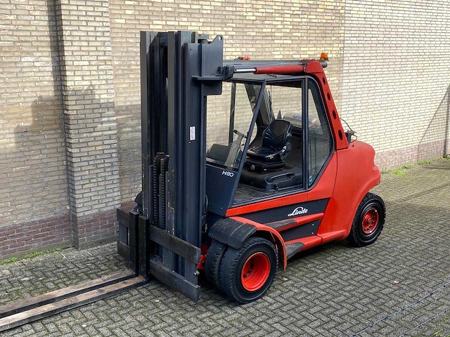 2002 linde h80t vorkheftruck - afbeelding 22 van  36