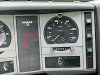 2002 man le 220 c 12.225 llc 4x2 schuifzeilwagen – dhollandia laadklep - afbeelding 5 van  15