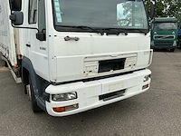 2002 man le 220 c 12.225 llc 4x2 schuifzeilwagen – dhollandia laadklep - afbeelding 13 van  15
