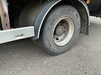 2002 man le 220 c 12.225 llc 4x2 schuifzeilwagen – dhollandia laadklep - afbeelding 2 van  35