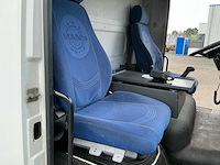 2002 man le 220 c 12.225 llc 4x2 schuifzeilwagen – dhollandia laadklep - afbeelding 9 van  35