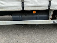 2002 man le 220 c 12.225 llc 4x2 schuifzeilwagen – dhollandia laadklep - afbeelding 21 van  35