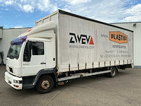 2002 man le 220 c 12.225 llc 4x2 schuifzeilwagen – dhollandia laadklep - afbeelding 12 van  35