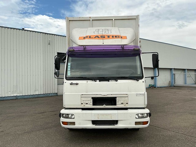 2002 man le 220 c 12.225 llc 4x2 schuifzeilwagen – dhollandia laadklep - afbeelding 30 van  35