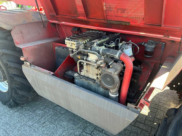 2002 manitou mrt 2145 roterende verreiker 21 meter met remote - afbeelding 10 van  18