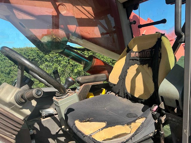 2002 manitou mrt 2145 roterende verreiker 21 meter met remote - afbeelding 13 van  18