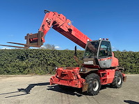 2002 manitou mrt 2145 roterende verreiker 21 meter met remote - afbeelding 1 van  18